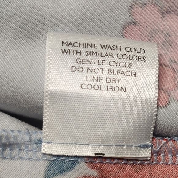 NATORI  SIZE M. WOMEN'S DREES Maxi Dress with Red and Pink Flowers - Picture 8 of 13